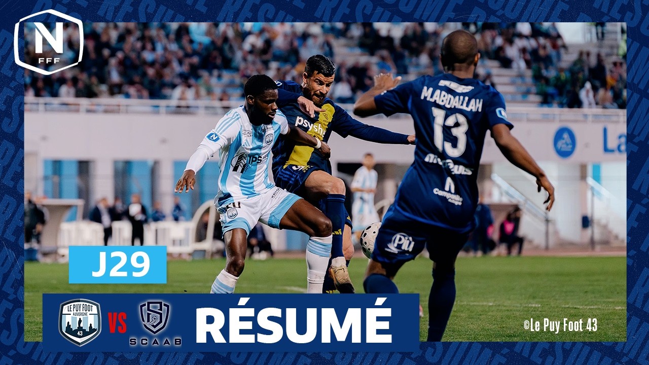 J29 I Le Puy Foot 43 - Aubagne Air Bel (1-2) I National FFF 2025-2026