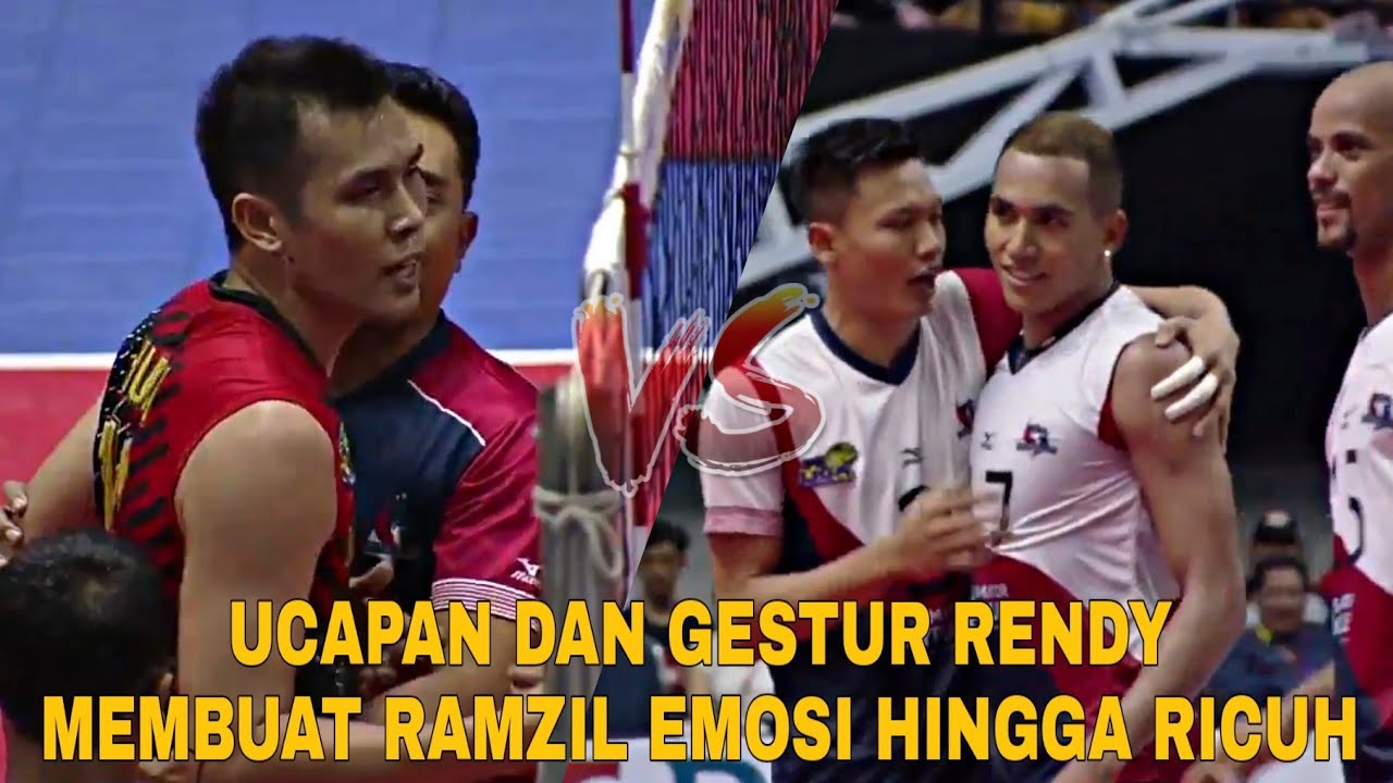 PROVOKASI RENDY KE RAMZIL HUDA PENUH EMOSI TENSI TINGGI FINAL PROLIGA 2018