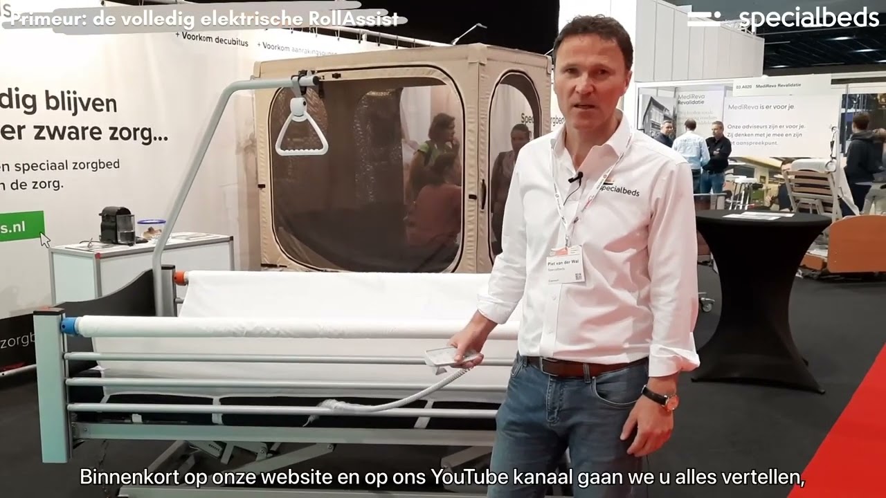 Intro van de eRollAssist volledig elektrisch | Specialbeds