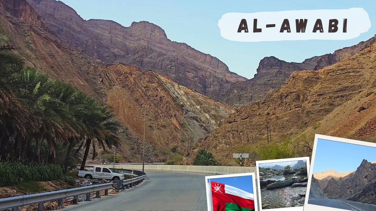 Al Awabi 's( العوابي)Scenic Mountains To Muscat,Omanسلطنة عُمان