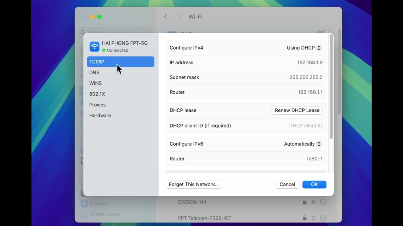 How to Set a Static or Manual IP Address on a MacBook