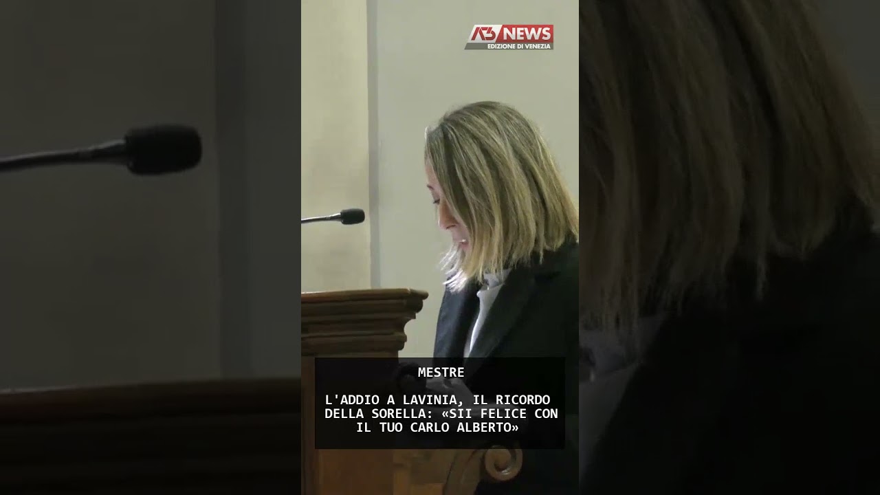 L'ADDIO A LAVINIA, IL RICORDO DELLA SORELLA: &laquo;SII FELICE CON IL TUO CARLO ALBERTO&raquo; | 31/10/2025
