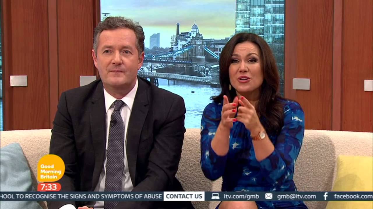 Susanna Reid on Good Morning Britain 24/11/2015