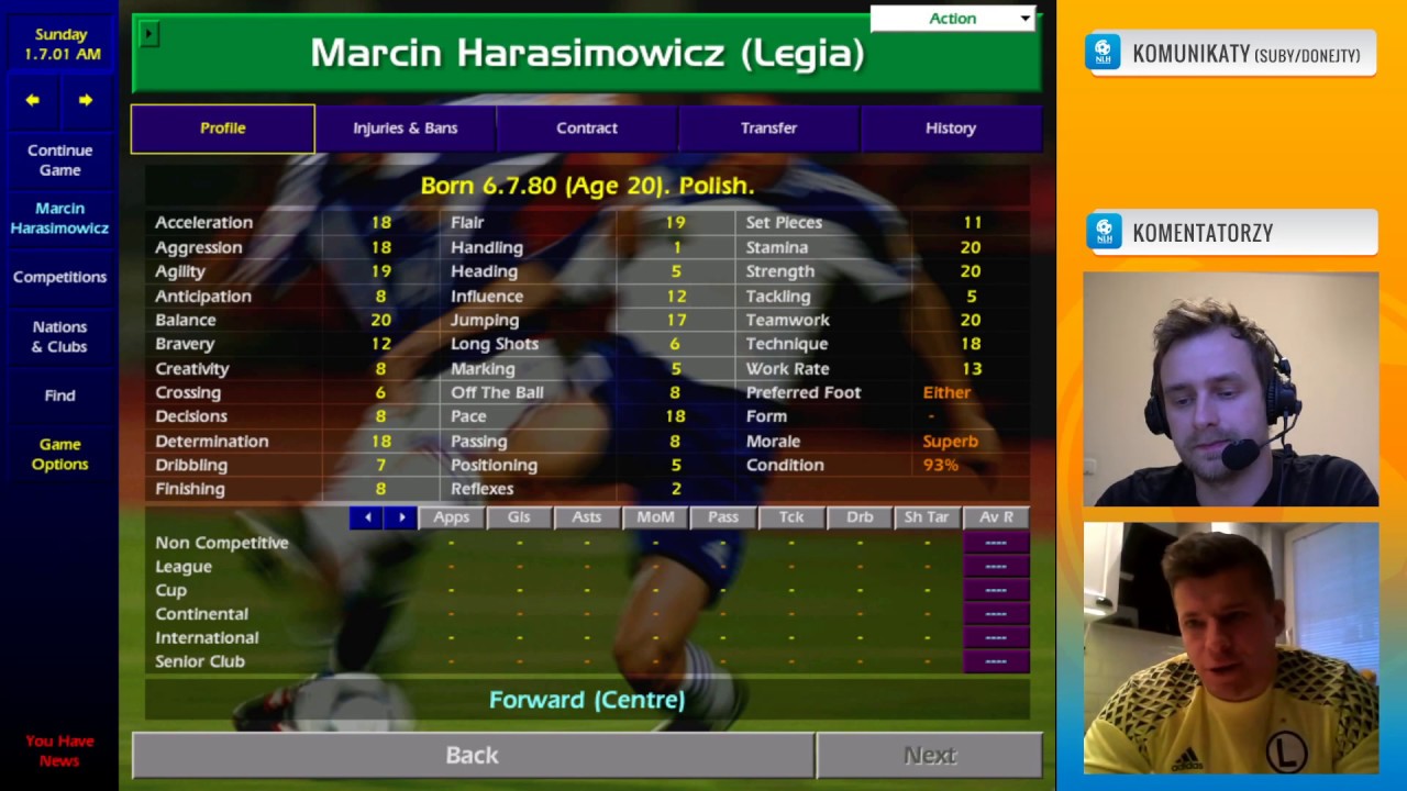 NLH LIVE: Championship Manager - Marcin Harasimowicz (wywiad)