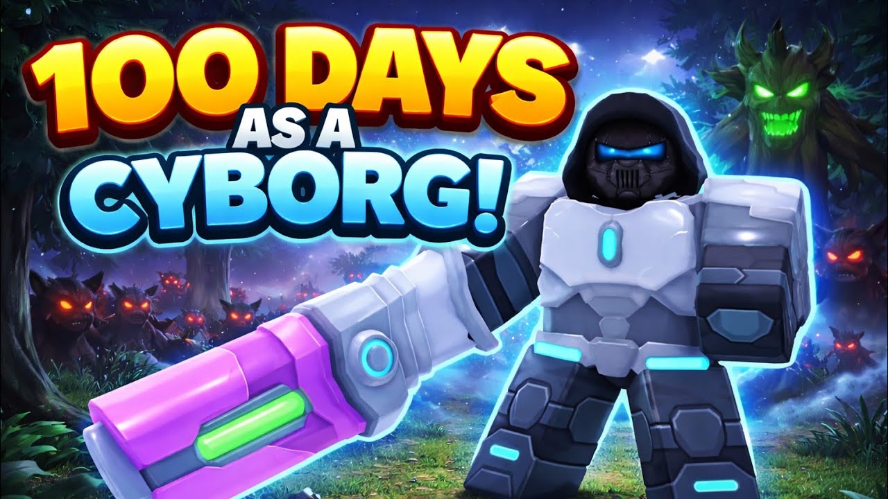Challenge with Cyborg Class (2X Gameplay), Valentine's Update | 99 Nights in the Forest