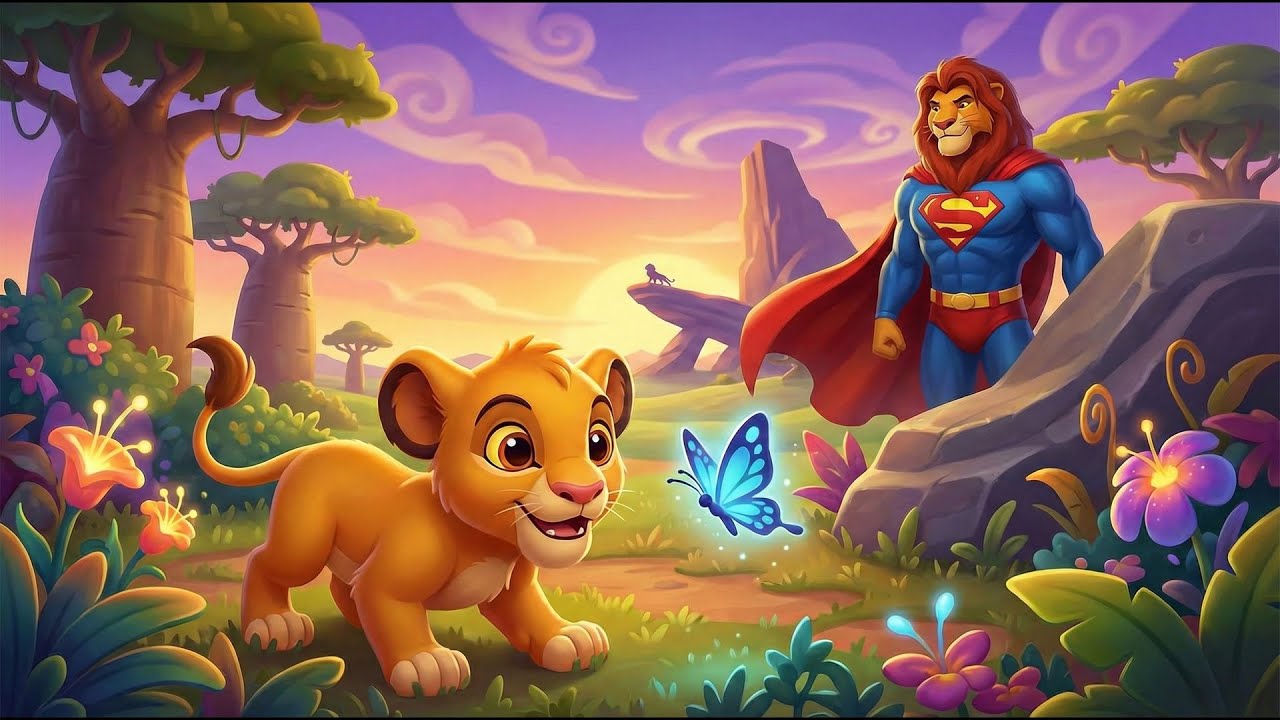 Simba Explores the Mysterious Cave! 🦁 😴 Scar’s Sleep Is Disturbed | Lion King Animation