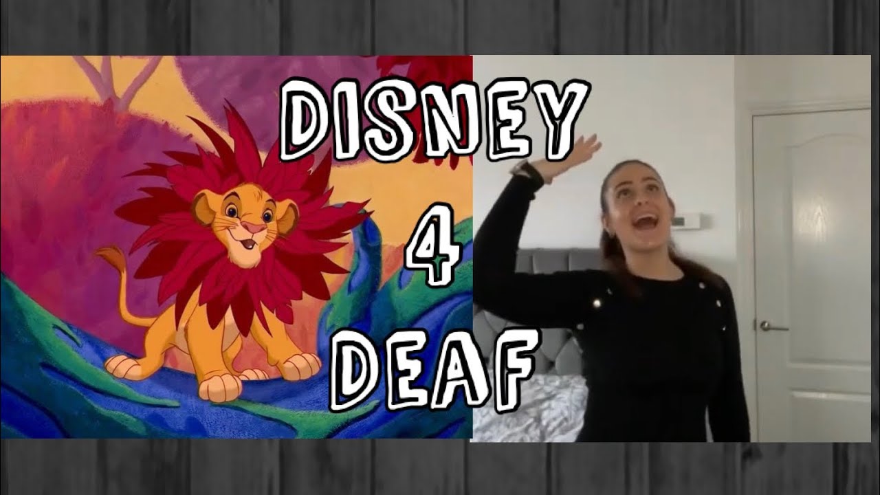 I Just Can’t Wait To Be King - The Lion King - BSL - British Sign Language - Sign Song - Disney