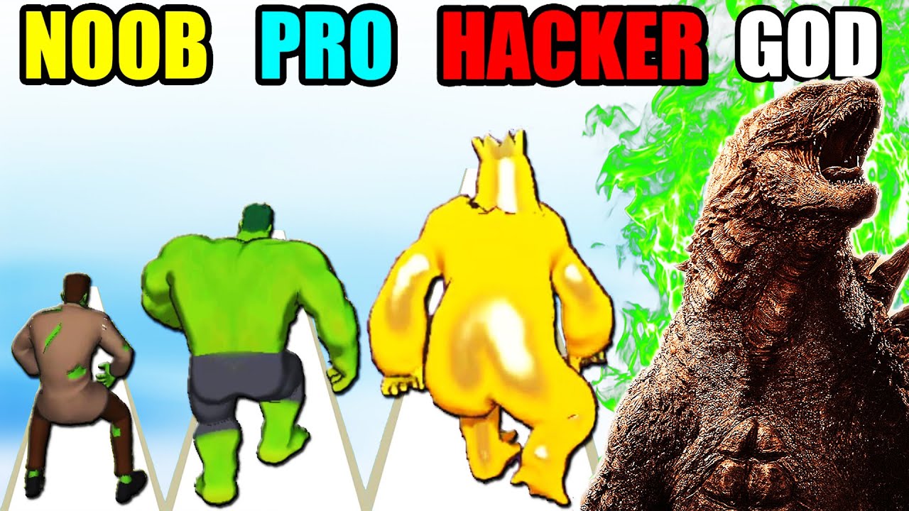 NOOB vs PRO vs HACKER vs GOD in Monster Draft (New Update)