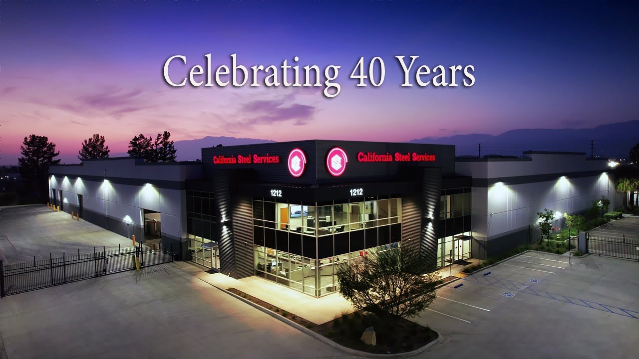 Celebrating 40 Years: California Steel Services' Commitment to Steel Excellence
