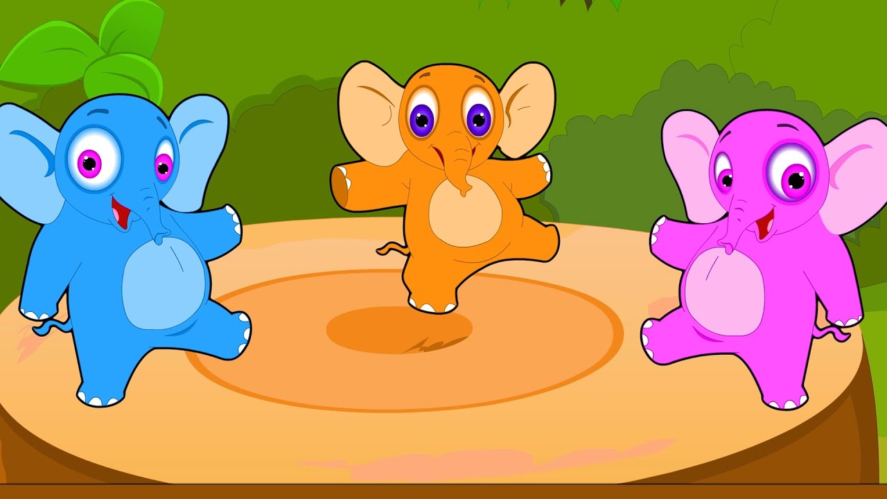 Five Little Elephants - Popular #NurseryRhyme Collection I Children Songs I Kids Videos