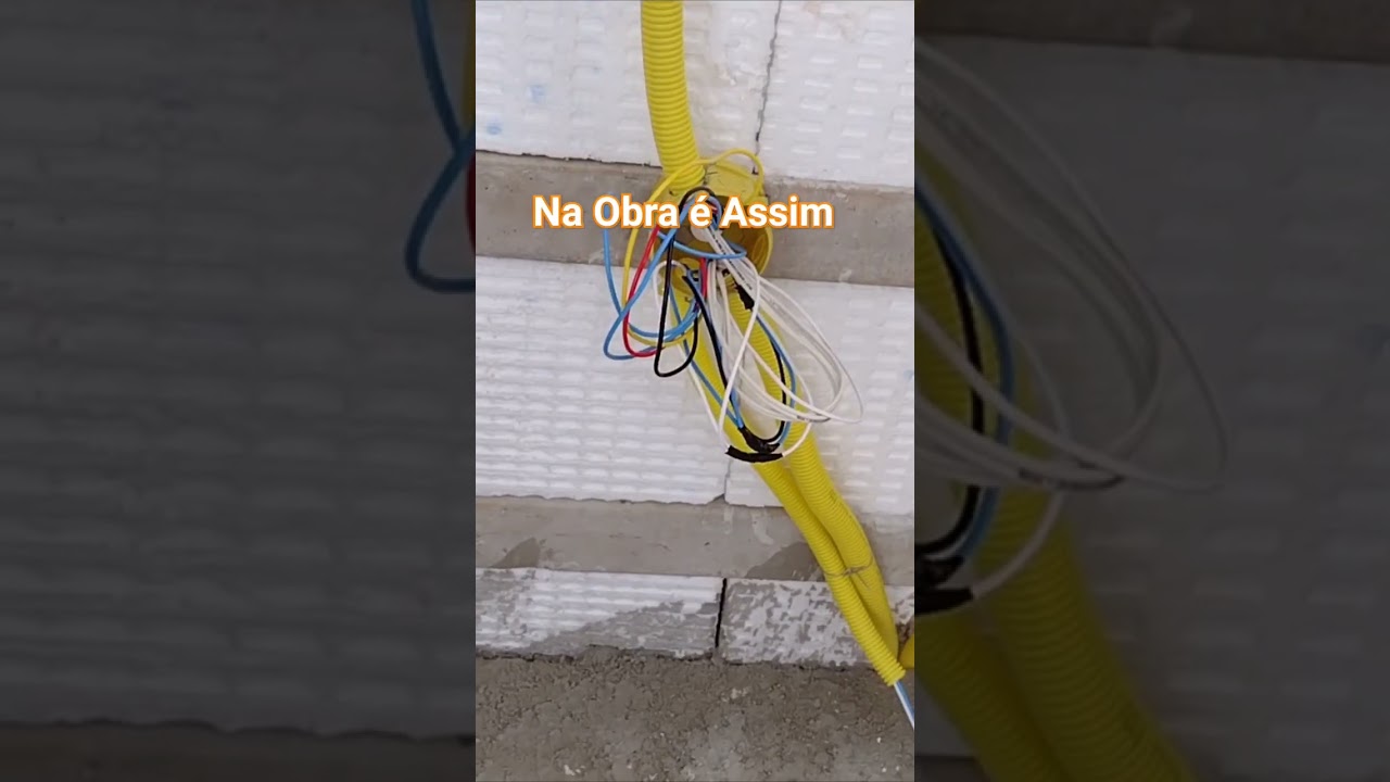 Direto da Obra #eletricista #eletrica #qdc #aterramento #led #spda #projetoeletrico