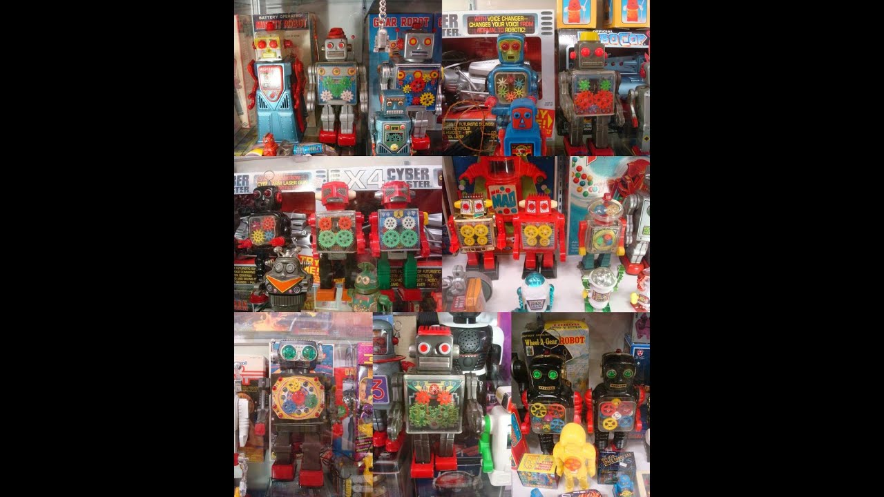 Lets play with vintage GEAR robots. So many to pick from = so much fun.