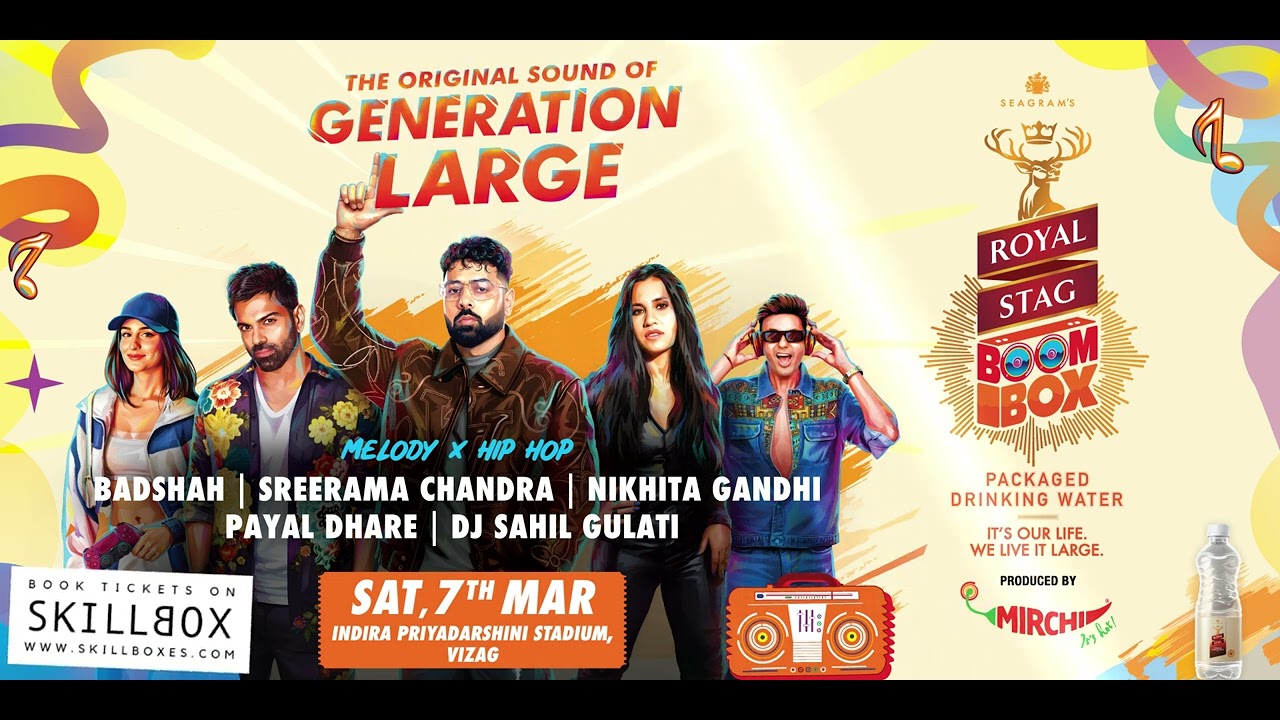 Royal Stag BoomBox 2026 | Music Festival In Vizag