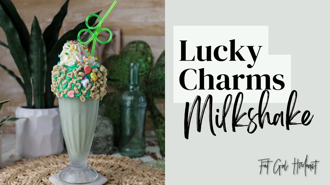 How to make a Lucky Charms Milkshake for St Patrick&rsquo;s Day