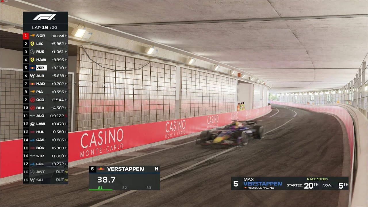 🏁 LIVE Sprint Race F1 26 Game Monaco GP 2026 🇲🇨 | Leclerc vs Hamilton vs Russell