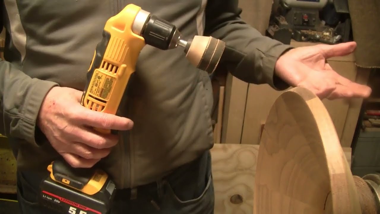 New Sander and Tips on Sanding a Wood Turning