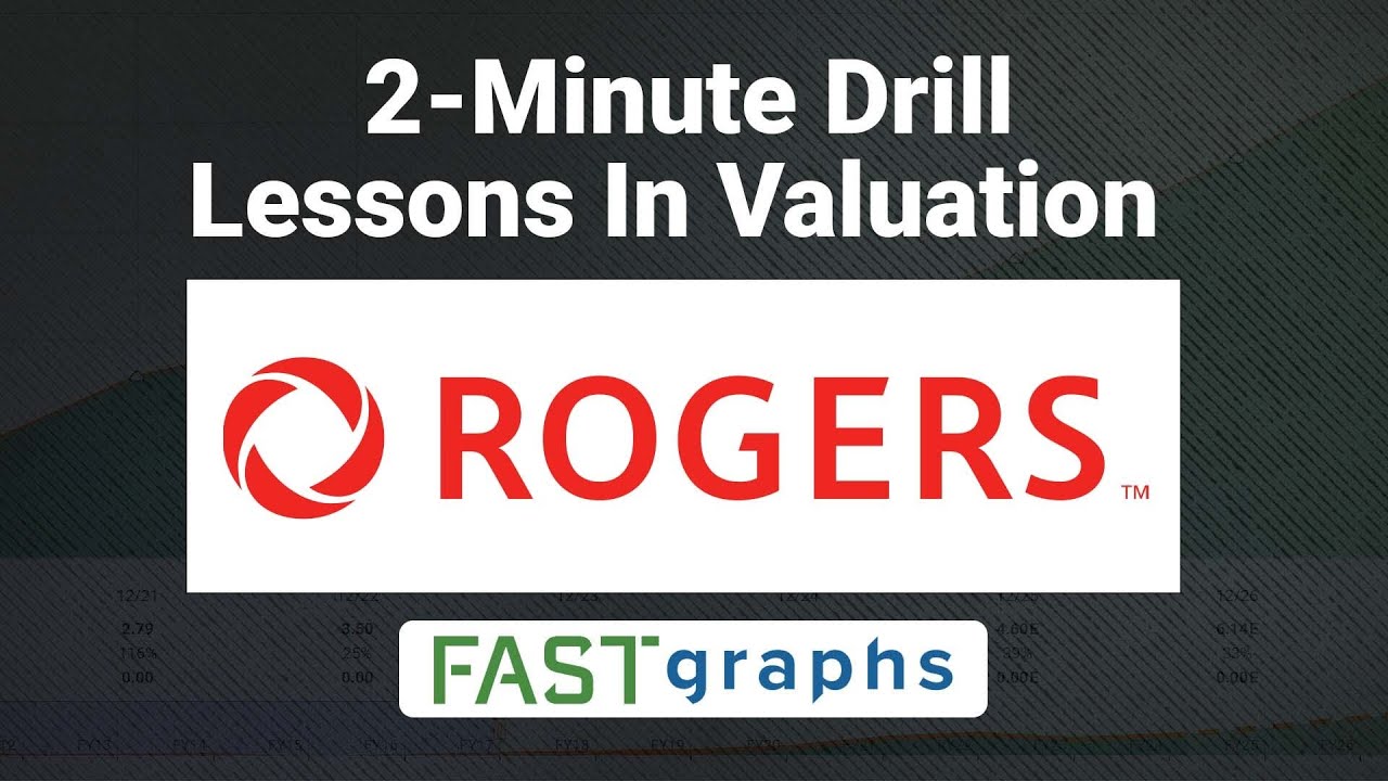 Lessons In Valuation:  2 Minute Drill - Rogers Communications (RCI) | FAST Graphs