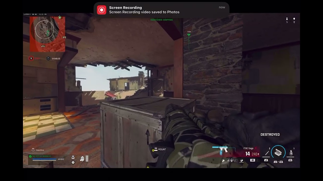 Ftac Siege BO6 TTK