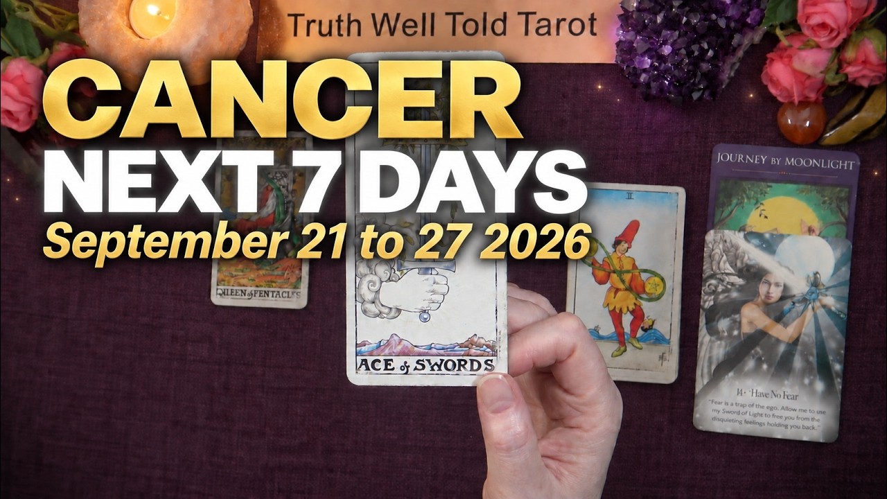 CANCER Weekly Tarot Reading 
