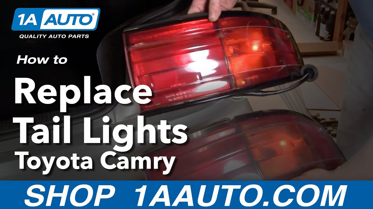 How to Replace Tail Light 92-94 Toyota Camry