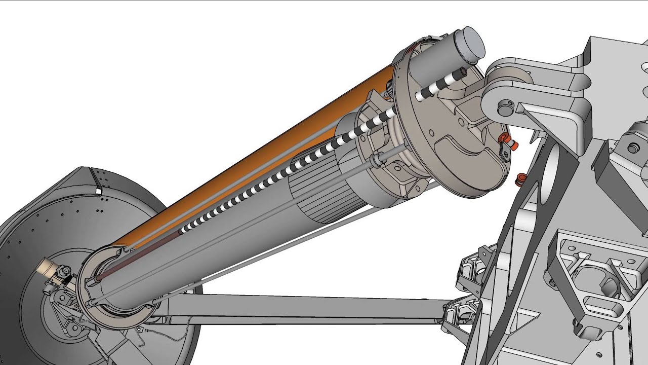 Viking Lander Leg Animation