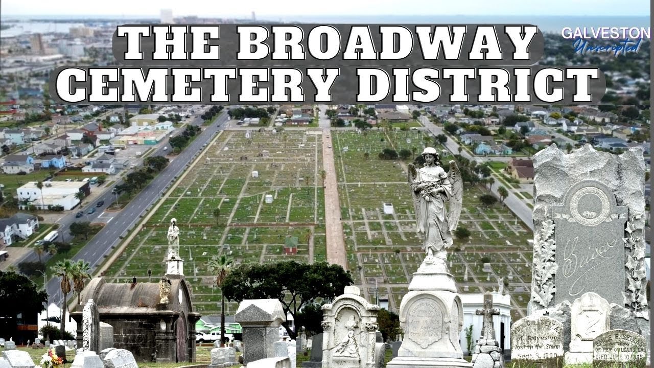 Exploring Galveston's Broadway Cemetery District: A Journey Through Time and Gravestones