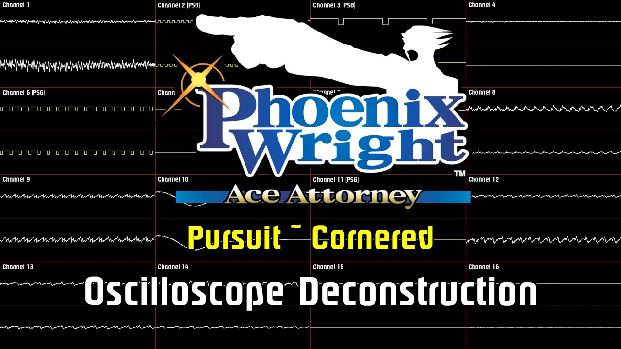 Phoenix Wright: Ace Attorney (DS) - Pursuit ~ Cornered [Oscilloscope Deconstruction]
