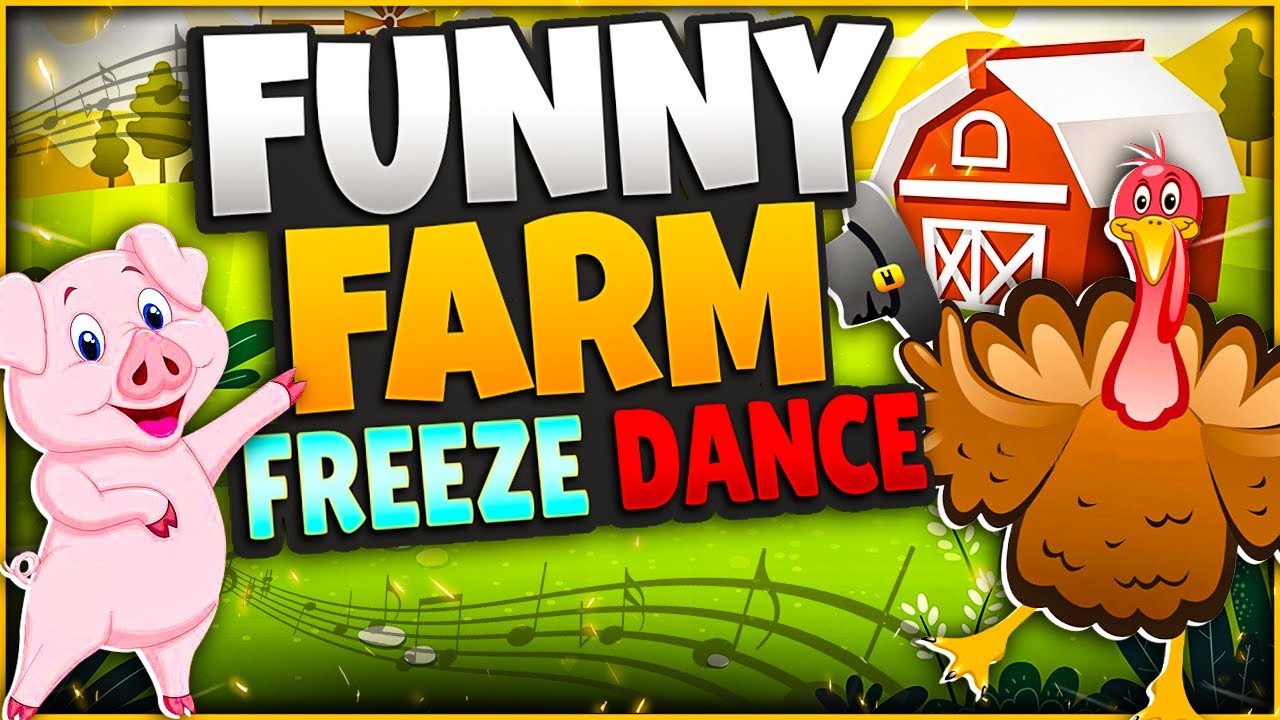 Funny Farm Freeze Dance | Brain Break for Kids | Just Dance | GoNoodle
