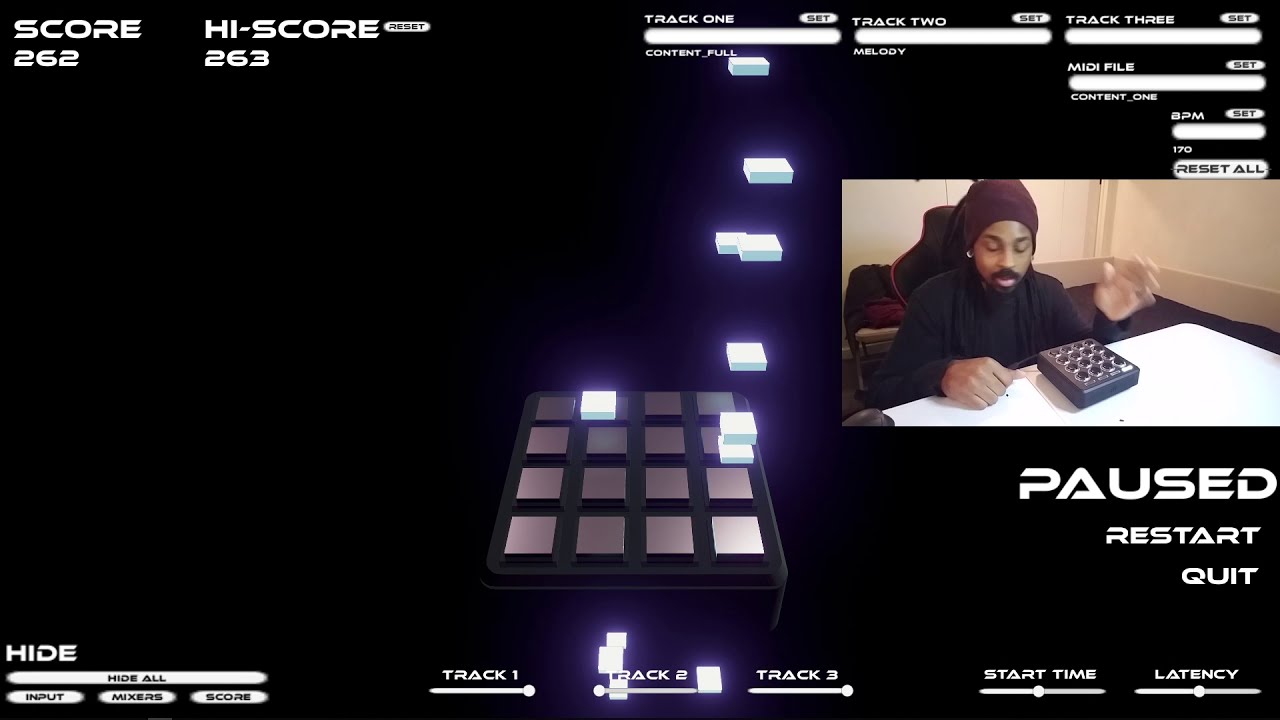 RHYTHM GAME WITH REAL INSTRUMENTS!?