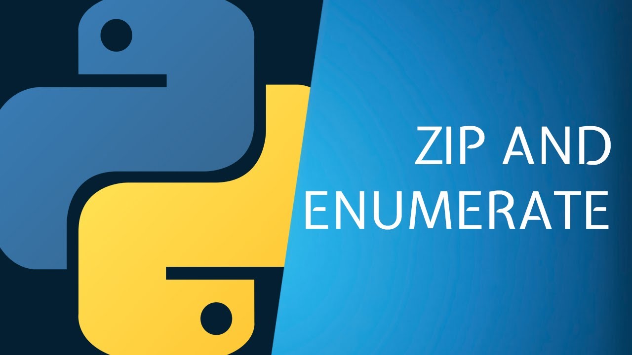 מדריך פייתון - 32 - Zip and Enumerate