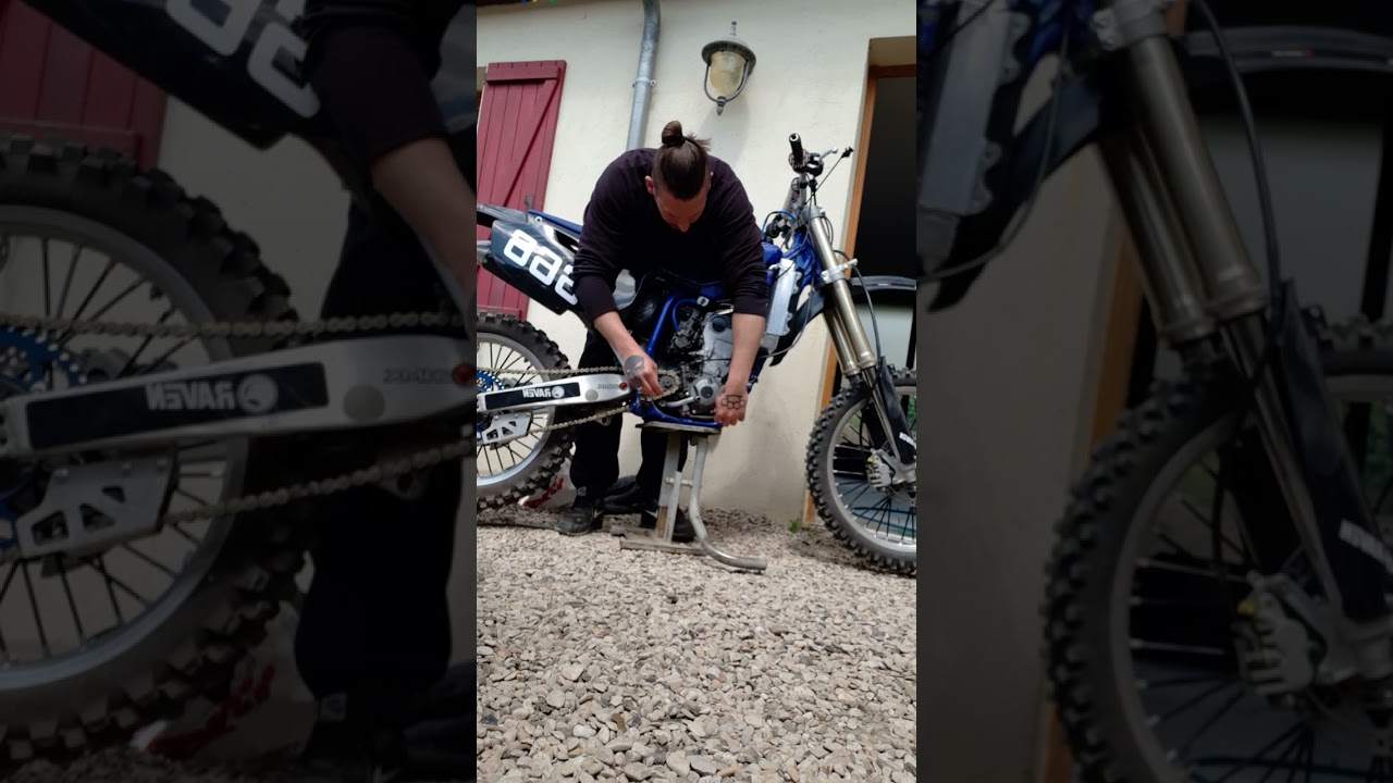 REDÉMARRAGE 250 YZF 2005 QUI AVAIT DE GROS SOUCIS DE CARBURATION