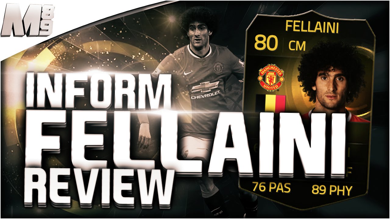 FIFA 15 IF FELLAINI REVIEW (80) FIFA 15 Ultimate Team Player Review + In Game Stats