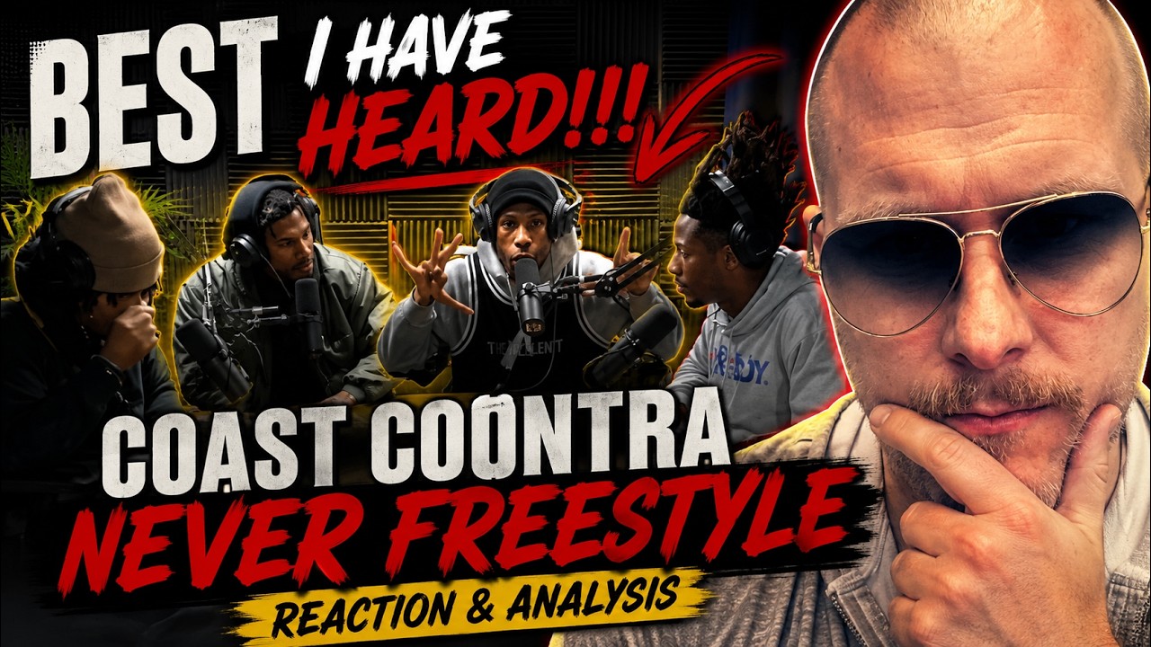 Coast Contra просто сошли с ума от этого… | Реакция NEVER FREESTYLE: это НЕ нормально 🤯