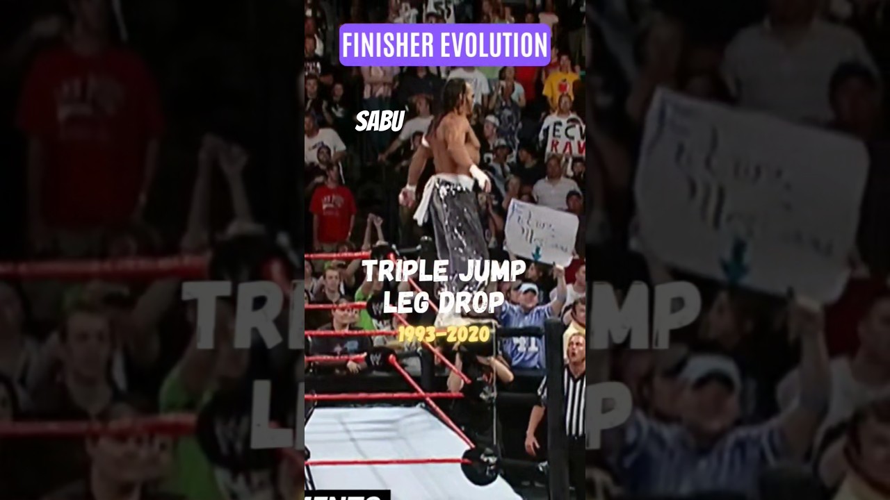 Every FINISHER of Sabu ! #shorts #wwe