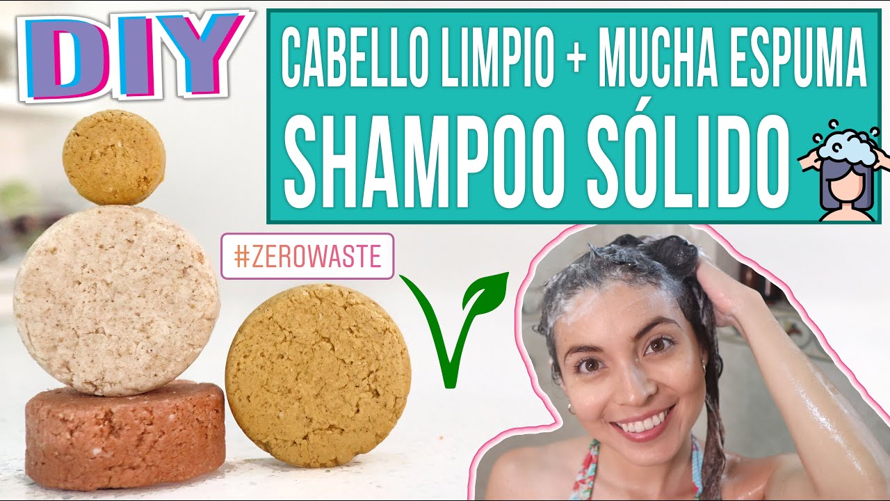 SHAMPOO SÓLIDO - CERO BASURA DIY - VEGANO - Mixi
