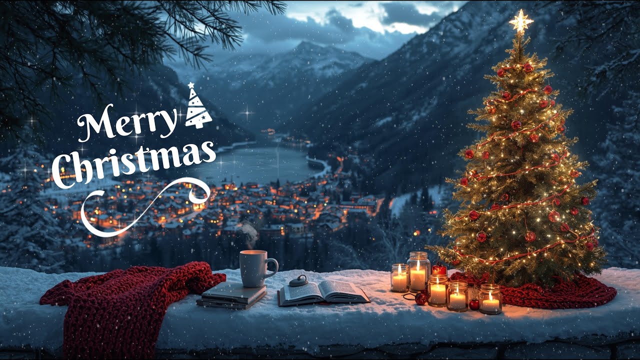 Silent Night With God 🎄Cozy Christmas Worship 🎄🙏🏼 | Instrumental Music for Prayer & Devotion