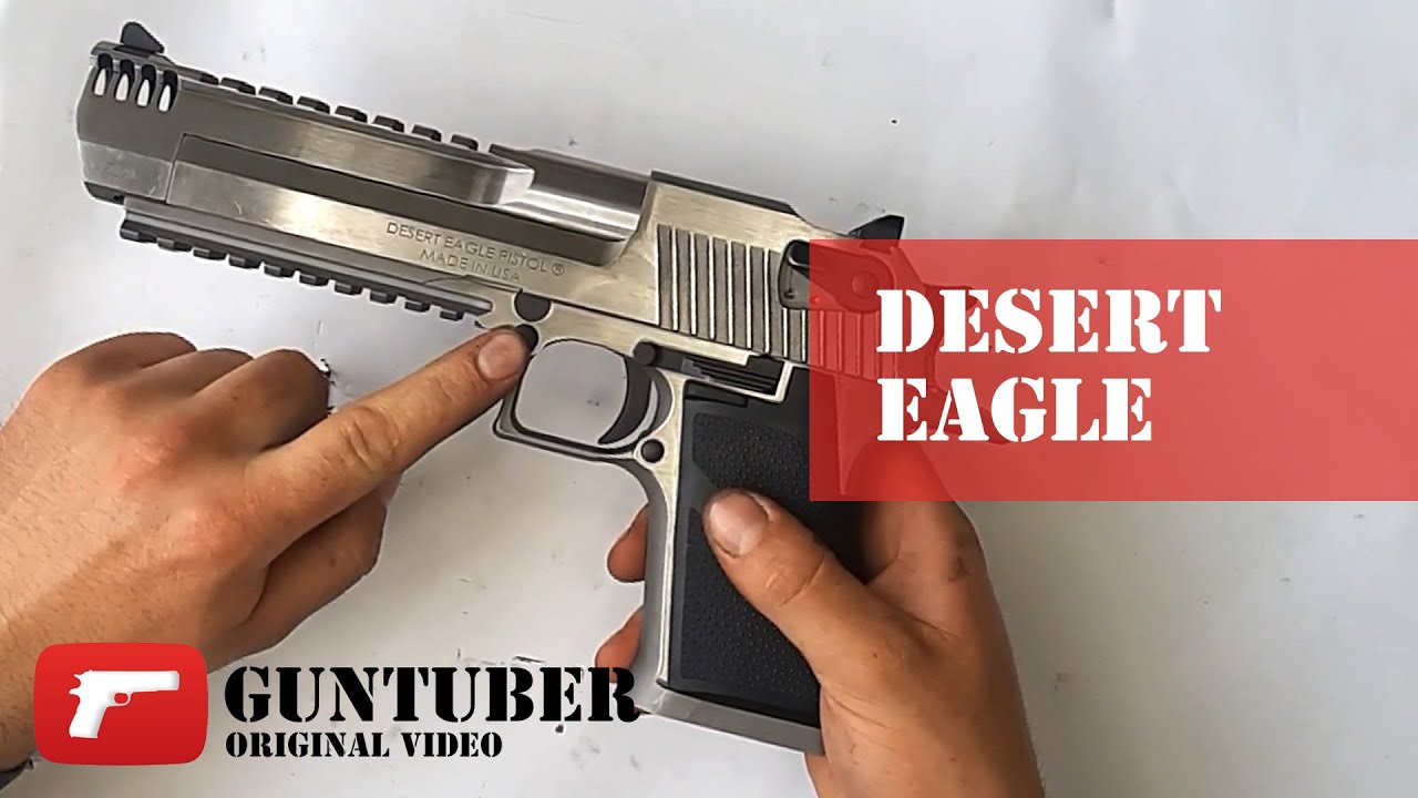 Desert Eagle Mark XIX 50AE &ndash; Как разобрать и собрать (полевое разборка)