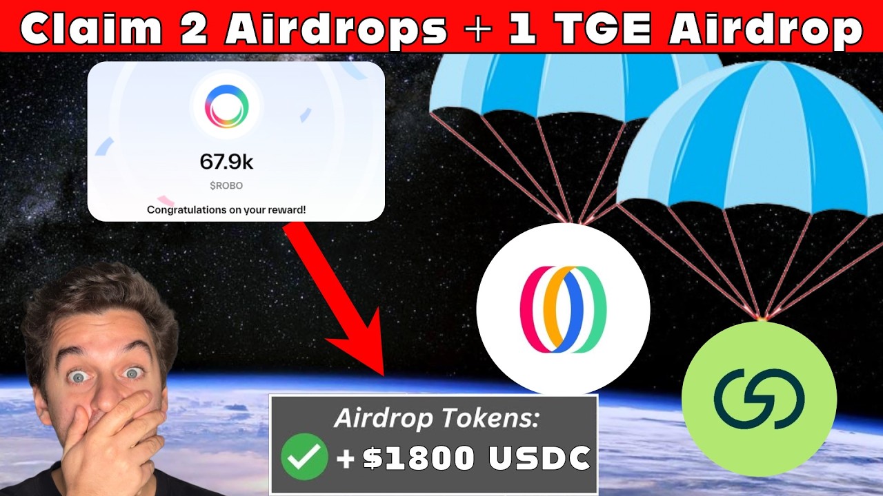 Claim 2 Airdrops + TGE Airdrop - DO THIS NOW