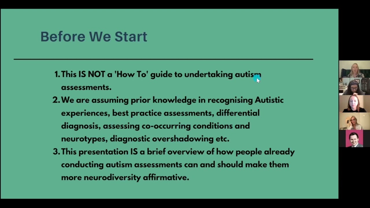 4: Neurodiversity-Affirmative Child Autism Assessments