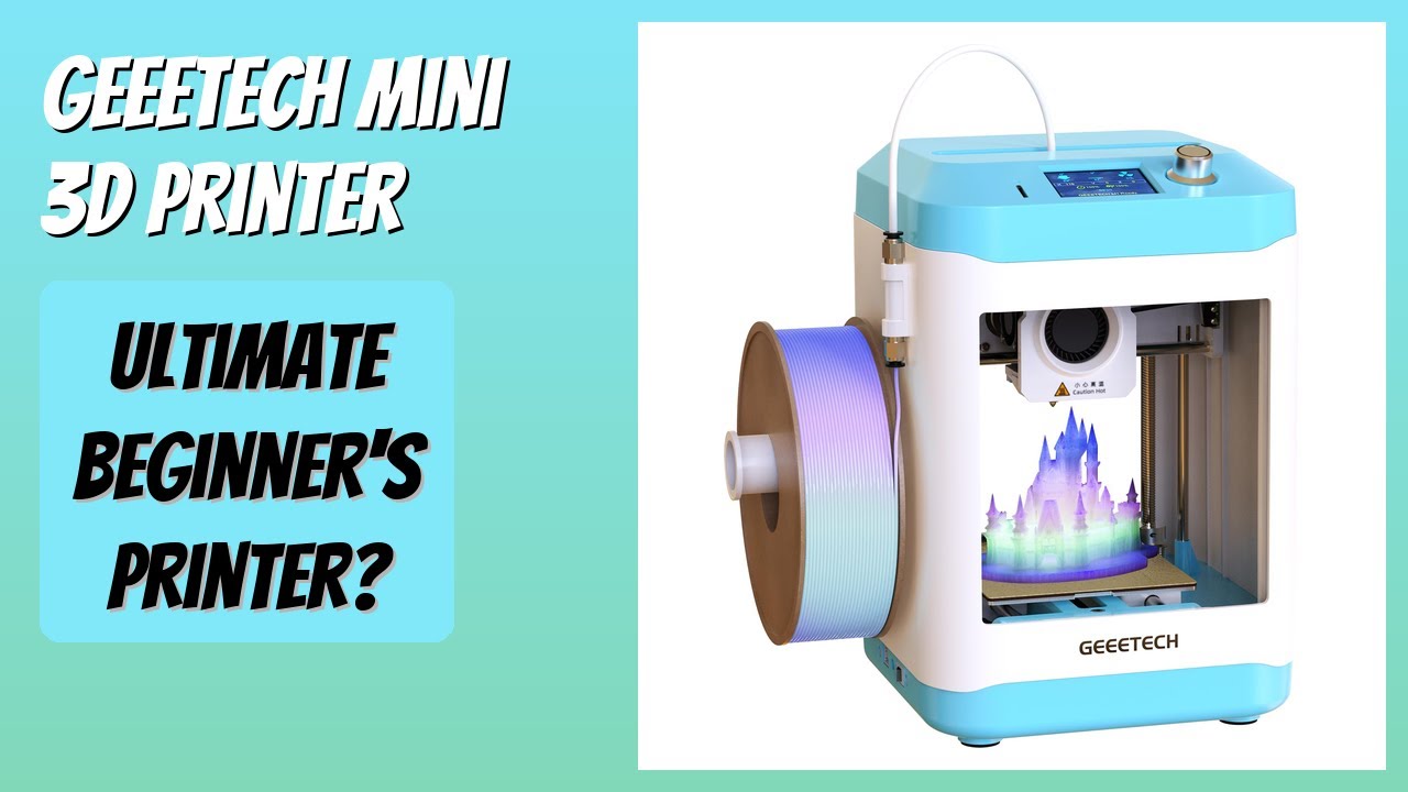 REVIEW (2026): Geeetech Mini 3D Printer. Features