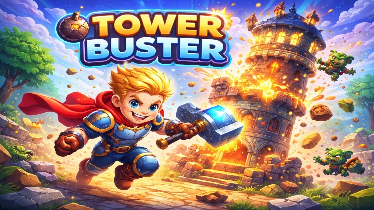 Tower Buster | Smash Towers, Physics Destruction & Fun Gameplay (Android/iOS)