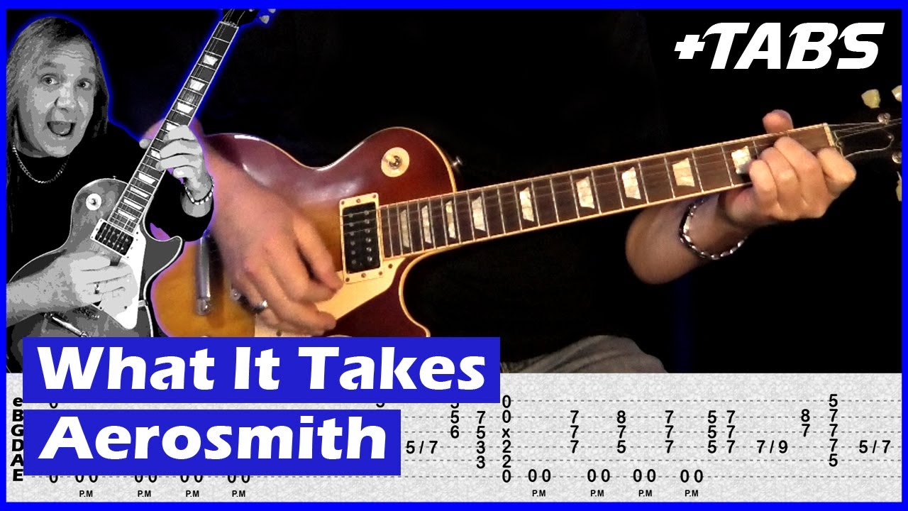 What It Takes Guitar Lesson