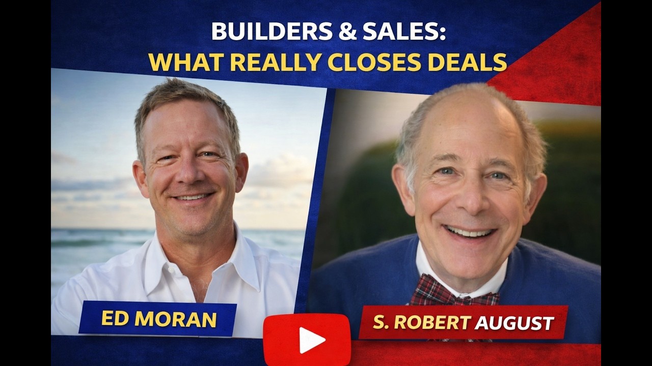 Real Estate Sales & Follow-Up: What Actually Wins Deals (with S. Robert August)