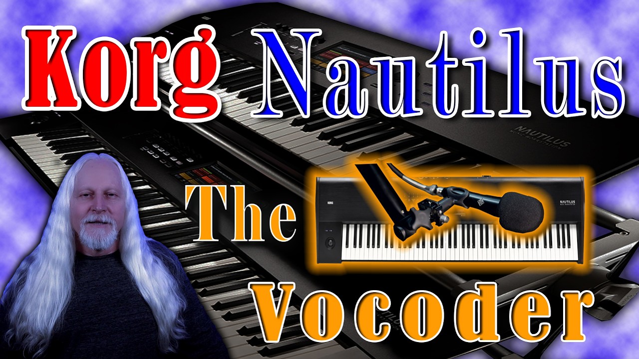 Видеоролик о вокодере Korg Nautilus