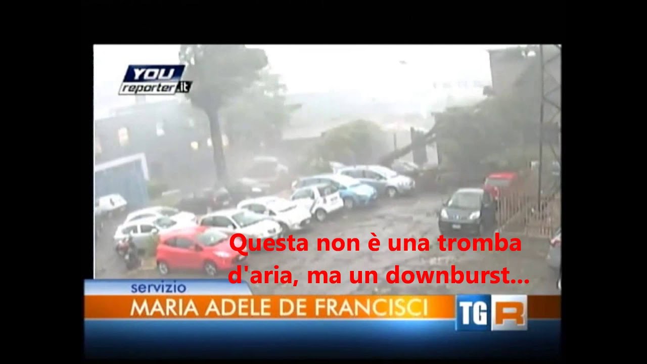 TORNADO EF1 di Trezzo d'adda - Grezzago (Milano) - 29 Luglio 2013 - Elab. TGR
