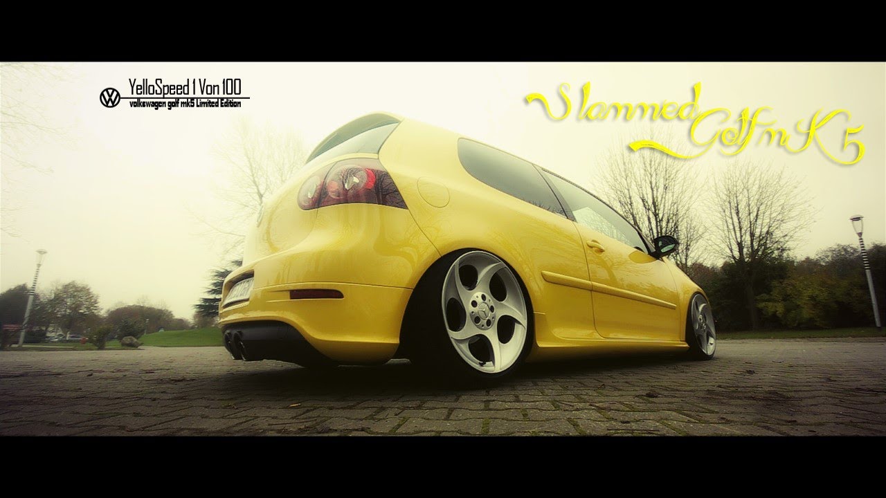 Slammed Golf MK5 - Yellow speed 1 von 100