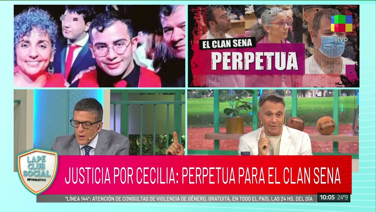 PRISIÓN PERPETURA PARA EL CLAN SENA POR EL FEMICIDIO DE CECILIA STRZYZOWSKI