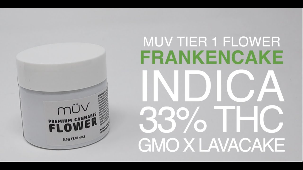 MUV 33% THC FLOWER!! CLOSEUP UNBBOXING FRANKENCAKE T1 / FLORIDA MEDICAL TREES