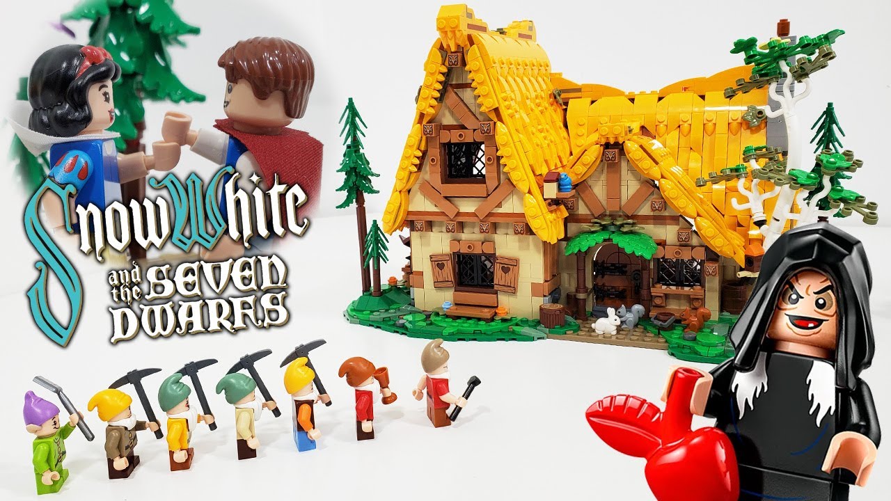 LEGO Disney Review: Snow White and the Seven Dwarfs' Cottage (2024 Set 43242) Amazing!