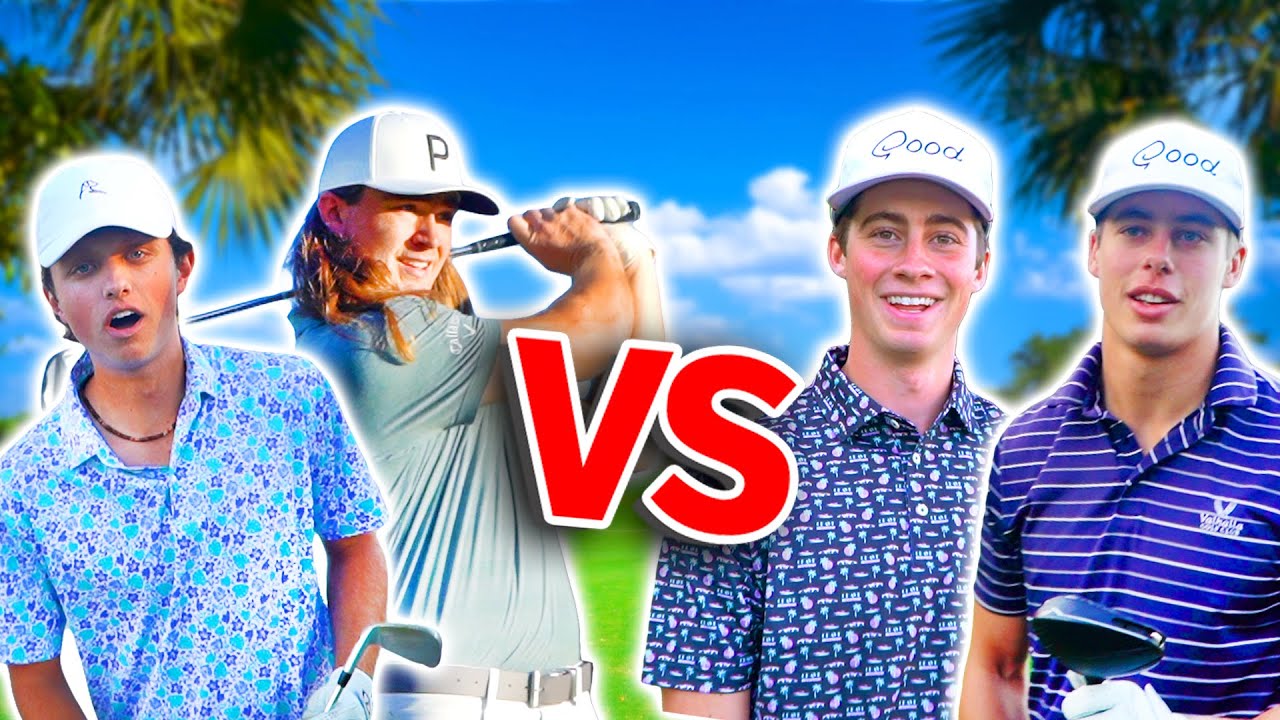 GM GOLF | We Played Kyle Berkshire & College Golfer In A Match... Who won?!